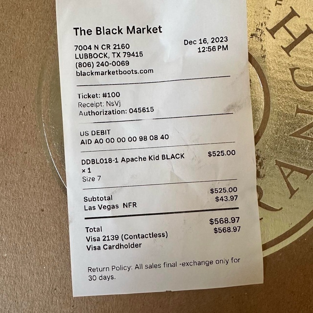 Double D ranch x Old Gringo Black and turquoise fringe cowboy boots - Picture 8 of 12